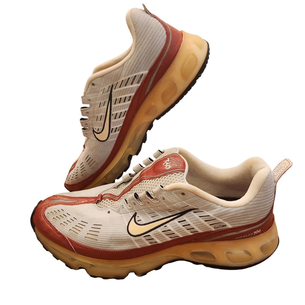 2005 Nike‎ Air Max 360 Premium Silver Surfer (310908 - 011) Sneakers Sz M/11